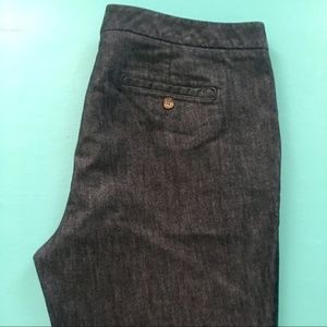 Gap blueish/black denim style trouser pants!